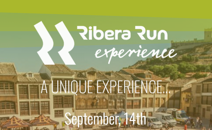Exciting Ribera Run 2024 event in Penafiel, Spain, featuring Plaza del Coso and Penafiel Castle