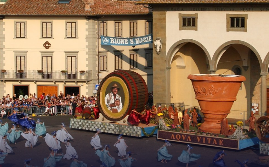 Join the vibrant Impruneta Grape Festival 2024 in Tuscany, Italy, immersed in vineyard culture and tradition