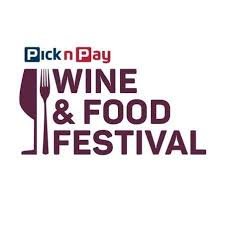 Pick n Pay Wine & Food Festival logo: A vibrant emblem showcasing the celebration of wine and food in South Africa.