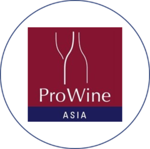 ProWine Asia logo - Symbolizing excellence and innovation in the wine and spirits industry, held in Asia-Pacific